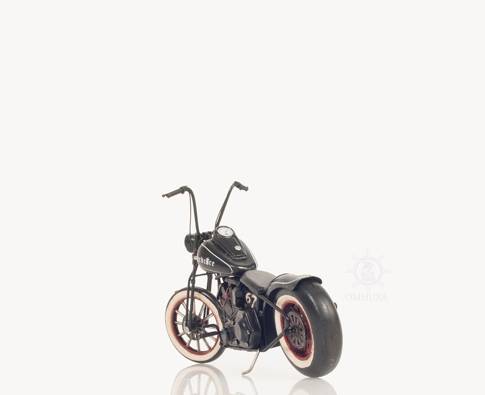  Hardcore 67 Chopper Motorcycle Metal Handmade, Home furniture and dÃ©cor, OLD MODERN HANDICRAFTS, XoticBrands Home Decor