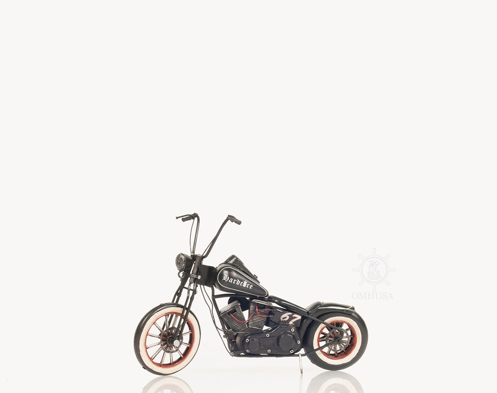  Hardcore 67 Chopper Motorcycle Metal Handmade, Home furniture and dÃ©cor, OLD MODERN HANDICRAFTS, XoticBrands Home Decor