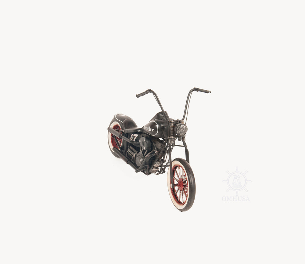  Hardcore 67 Chopper Motorcycle Metal Handmade, Home furniture and dÃ©cor, OLD MODERN HANDICRAFTS, XoticBrands Home Decor