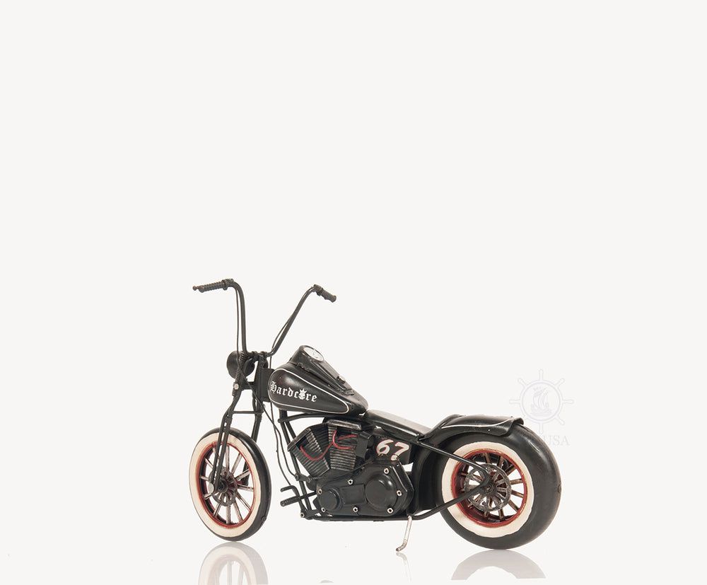 Hardcore 67 Chopper Motorcycle Metal Handmade, Home furniture and dÃ©cor, OLD MODERN HANDICRAFTS, XoticBrands Home Decor