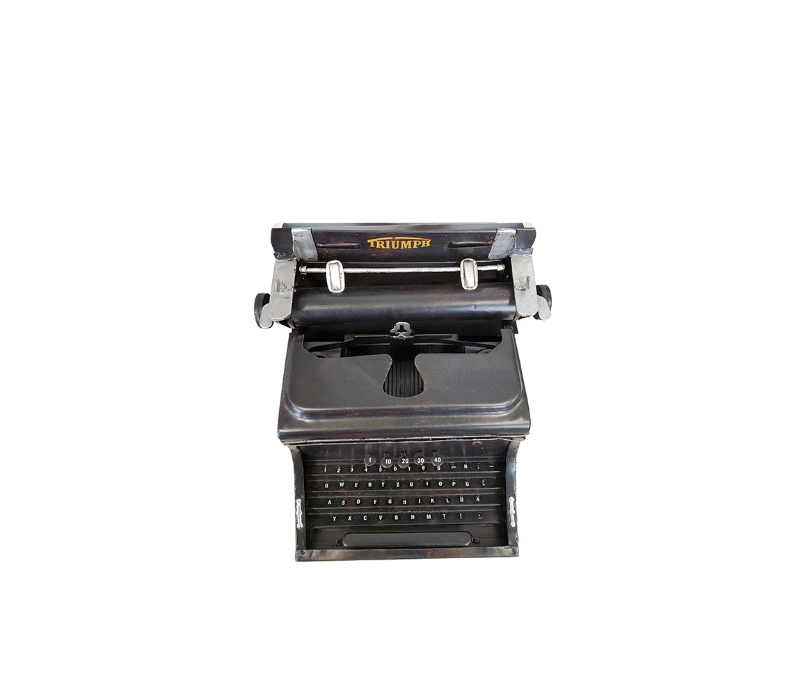  1945 Triumph German Typewriter Handmade metal, Home furniture and dÃ©cor, OLD MODERN HANDICRAFTS, XoticBrands Home Decor