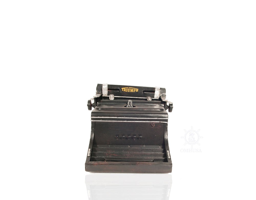  1945 Triumph German Typewriter Handmade metal, Home furniture and dÃ©cor, OLD MODERN HANDICRAFTS, XoticBrands Home Decor
