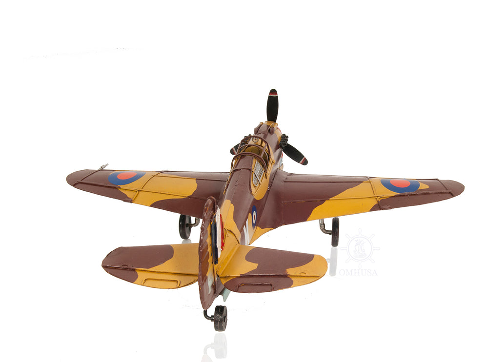  1941 Curtiss Hawk 81A Metal Handmade Scaled Model, Home furniture and dÃ©cor, OLD MODERN HANDICRAFTS, XoticBrands Home Decor
