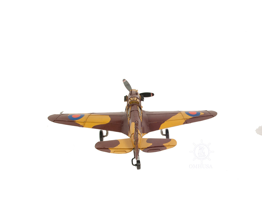  1941 Curtiss Hawk 81A Metal Handmade Scaled Model, Home furniture and dÃ©cor, OLD MODERN HANDICRAFTS, XoticBrands Home Decor