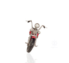  Red Harley Davidson Motorcycle Metal Handmade, Home furniture and dÃ©cor, OLD MODERN HANDICRAFTS, XoticBrands Home Decor