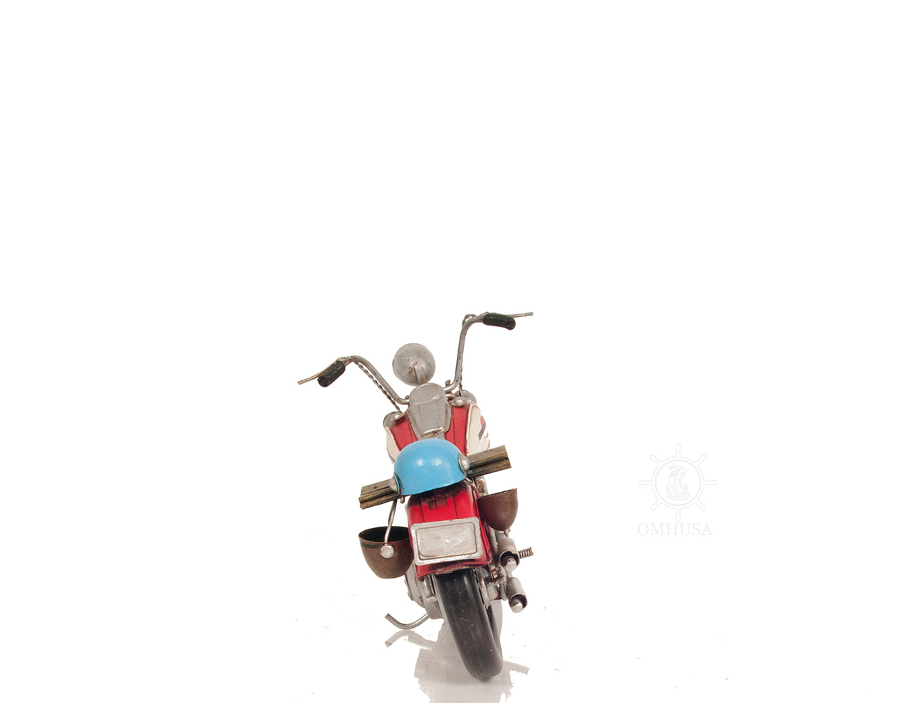  Red Harley Davidson Motorcycle Metal Handmade, Home furniture and dÃ©cor, OLD MODERN HANDICRAFTS, XoticBrands Home Decor