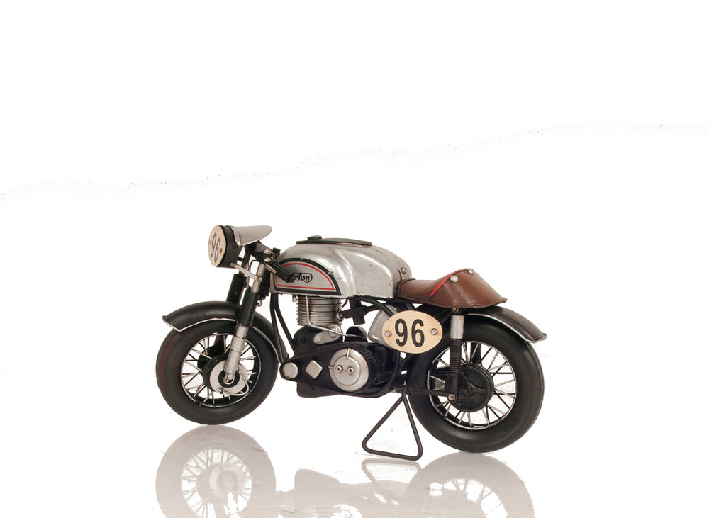  1952 Norton Manx 1:8 Metal Handmade Scaled Model, Home furniture and dÃ©cor, OLD MODERN HANDICRAFTS, XoticBrands Home Decor