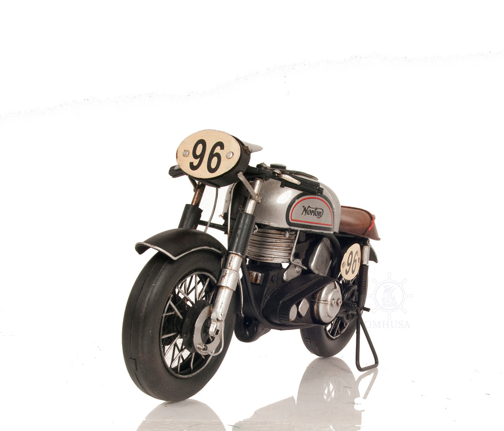  1952 Norton Manx 1:8 Metal Handmade Scaled Model, Home furniture and dÃ©cor, OLD MODERN HANDICRAFTS, XoticBrands Home Decor