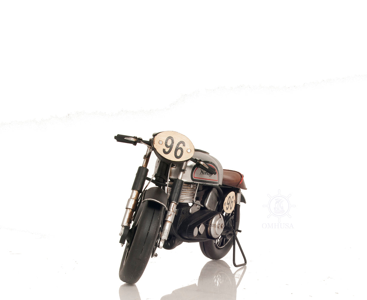  1952 Norton Manx 1:8 Metal Handmade Scaled Model, Home furniture and dÃ©cor, OLD MODERN HANDICRAFTS, XoticBrands Home Decor