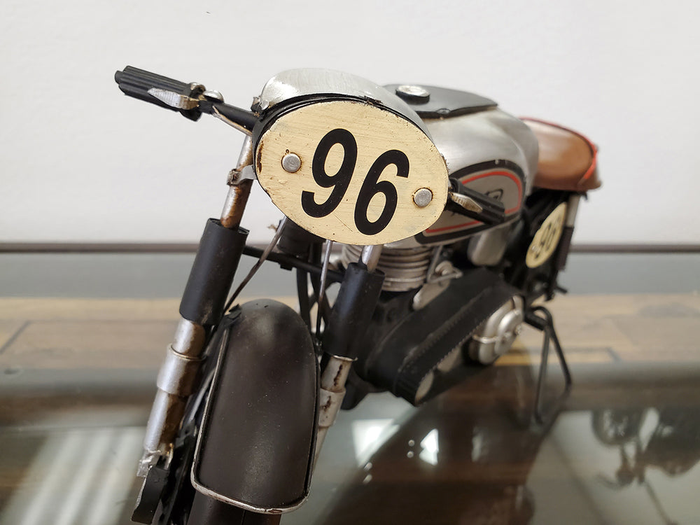  1952 Norton Manx 1:8 Metal Handmade Scaled Model, Home furniture and dÃ©cor, OLD MODERN HANDICRAFTS, XoticBrands Home Decor