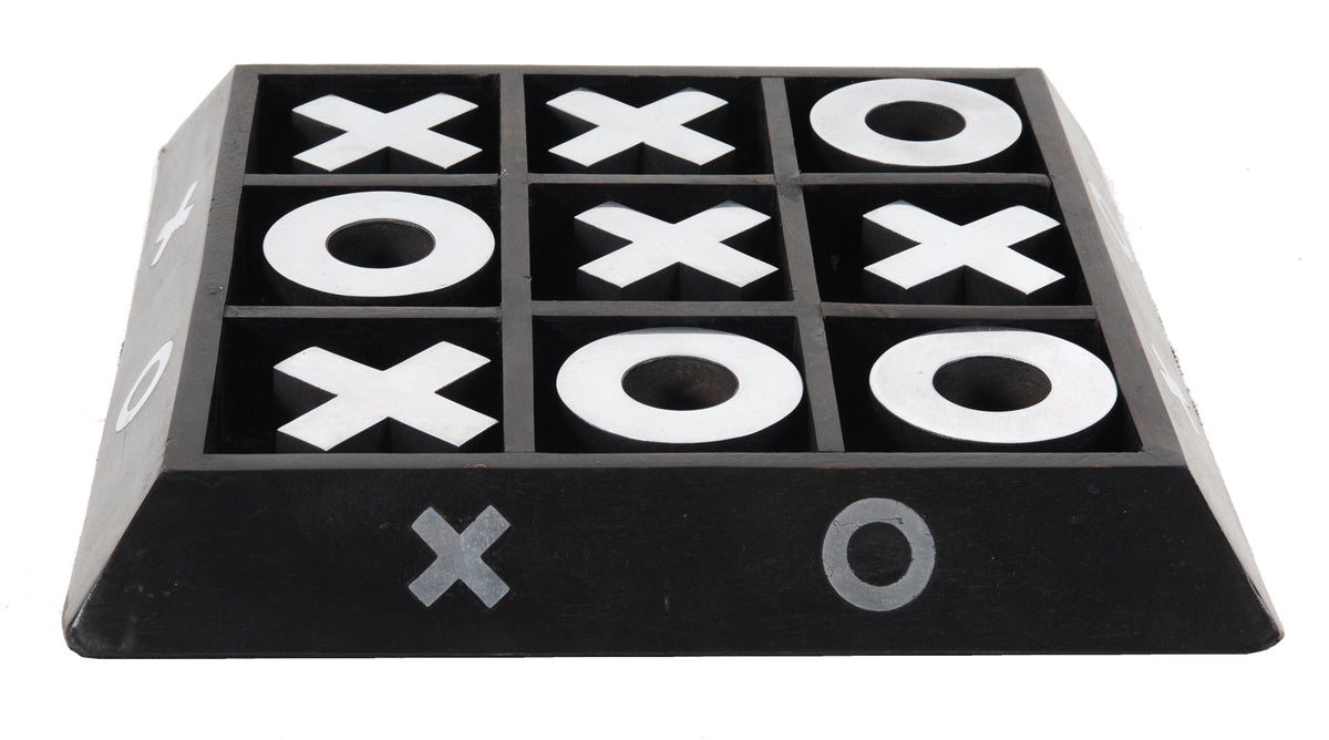  Wooden/ Aluminium X-O Game, Home furniture and decor, Old Modern Handicrafts, XoticBrands Home Decor