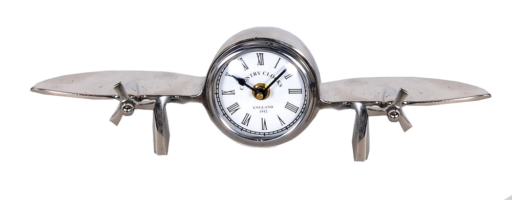  Aeroplane Table Clock, Home furniture and decor, Old Modern Handicrafts, XoticBrands Home Decor