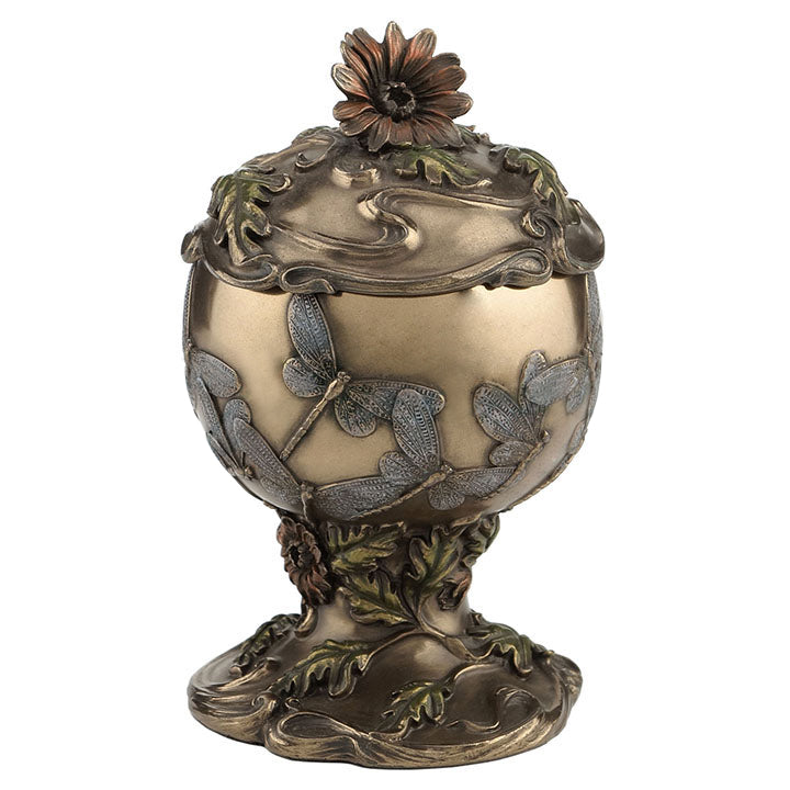 Dragonfly Memorial Decorative Cremation Funeral Ashes Urn - XoticBrands Home Decor