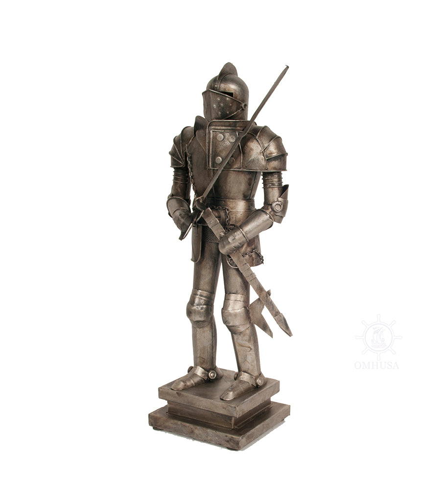  Metal Decorative Handmade Tin Medieval Armor Suit AR005, Home furniture and dÃ©cor, OLD MODERN HANDICRAFTS, XoticBrands Home Decor