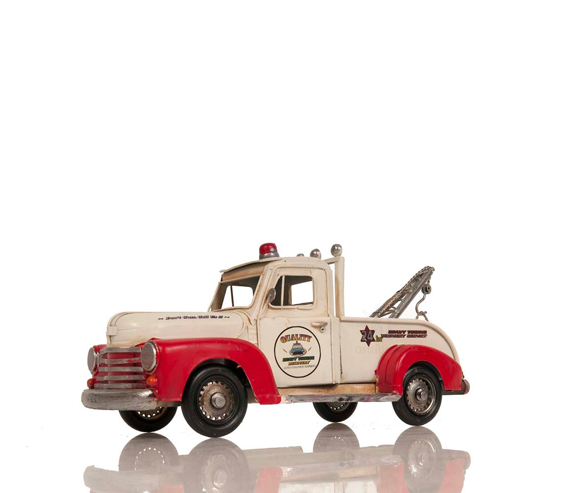  Metal Handmade Classic Chevrolet Tow Truck, Home furniture and dÃ©cor, OLD MODERN HANDICRAFTS, XoticBrands Home Decor