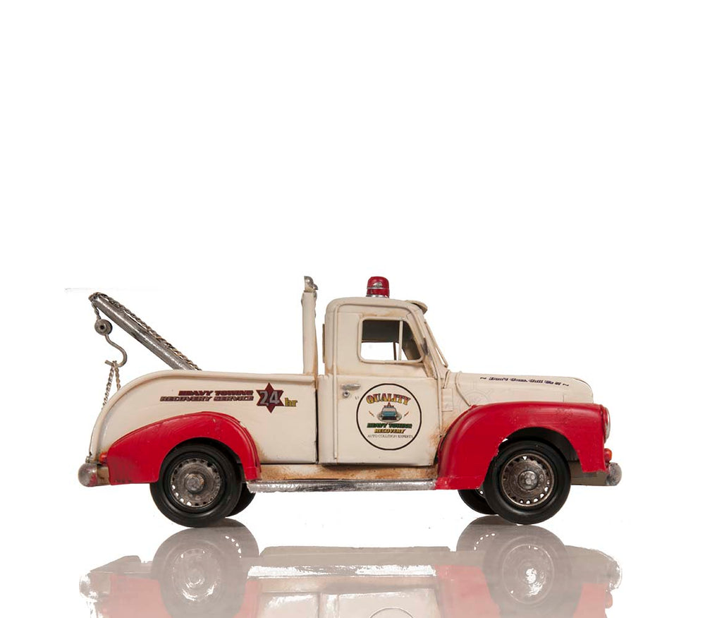  Metal Handmade Classic Chevrolet Tow Truck, Home furniture and dÃ©cor, OLD MODERN HANDICRAFTS, XoticBrands Home Decor