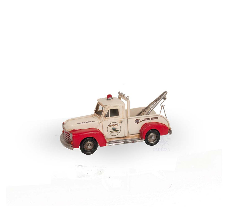  Metal Handmade Classic Chevrolet Tow Truck, Home furniture and dÃ©cor, OLD MODERN HANDICRAFTS, XoticBrands Home Decor