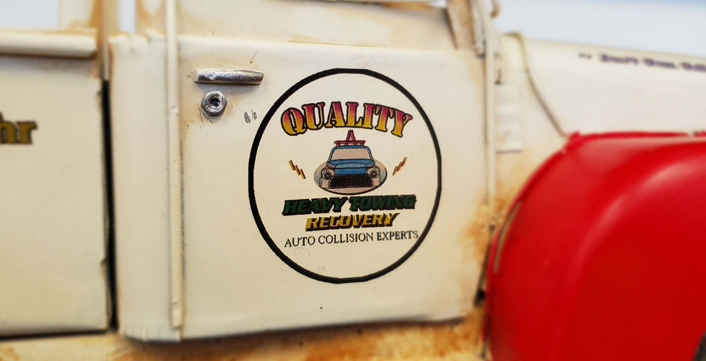  Metal Handmade Classic Chevrolet Tow Truck, Home furniture and dÃ©cor, OLD MODERN HANDICRAFTS, XoticBrands Home Decor