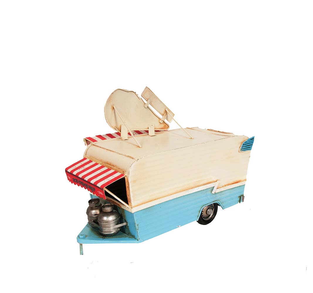  1966 Icecream Trailer Metal Handmade, Home furniture and dÃ©cor, OLD MODERN HANDICRAFTS, XoticBrands Home Decor