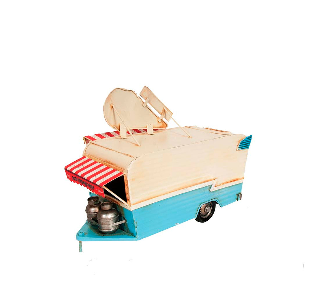  1966 Icecream Trailer Metal Handmade, Home furniture and dÃ©cor, OLD MODERN HANDICRAFTS, XoticBrands Home Decor