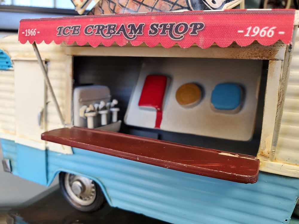  1966 Icecream Trailer Metal Handmade, Home furniture and dÃ©cor, OLD MODERN HANDICRAFTS, XoticBrands Home Decor