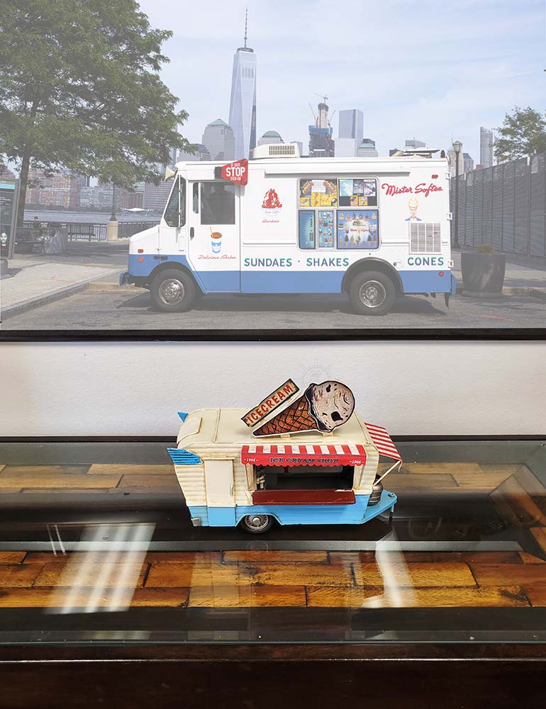  1966 Icecream Trailer Metal Handmade, Home furniture and dÃ©cor, OLD MODERN HANDICRAFTS, XoticBrands Home Decor