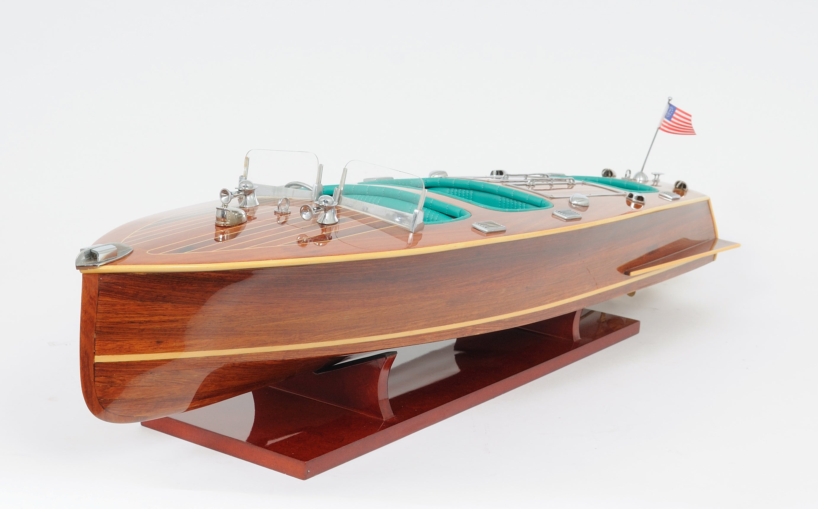  Chris Craft Triple Cockpit Iron Model Display, Home furniture and decor, Old Modern Handicrafts, XoticBrands Home Decor
