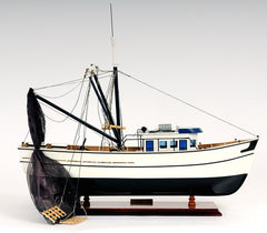  Shrimp Boat Model Display, Home furniture and decor, Old Modern Handicrafts, XoticBrands Home Decor