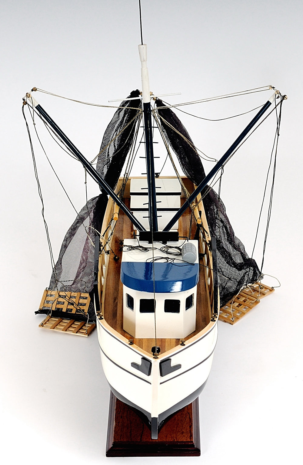  Shrimp Boat Model Display, Home furniture and decor, Old Modern Handicrafts, XoticBrands Home Decor