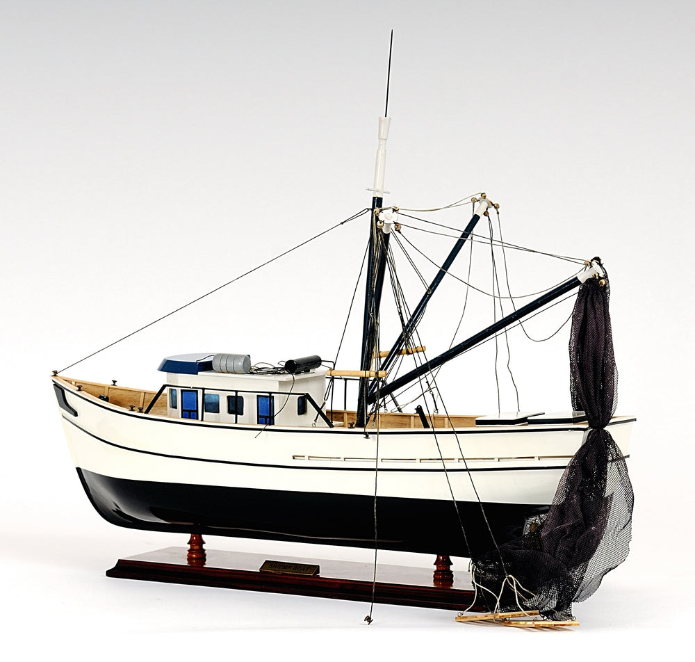  Shrimp Boat Model Display, Home furniture and decor, Old Modern Handicrafts, XoticBrands Home Decor