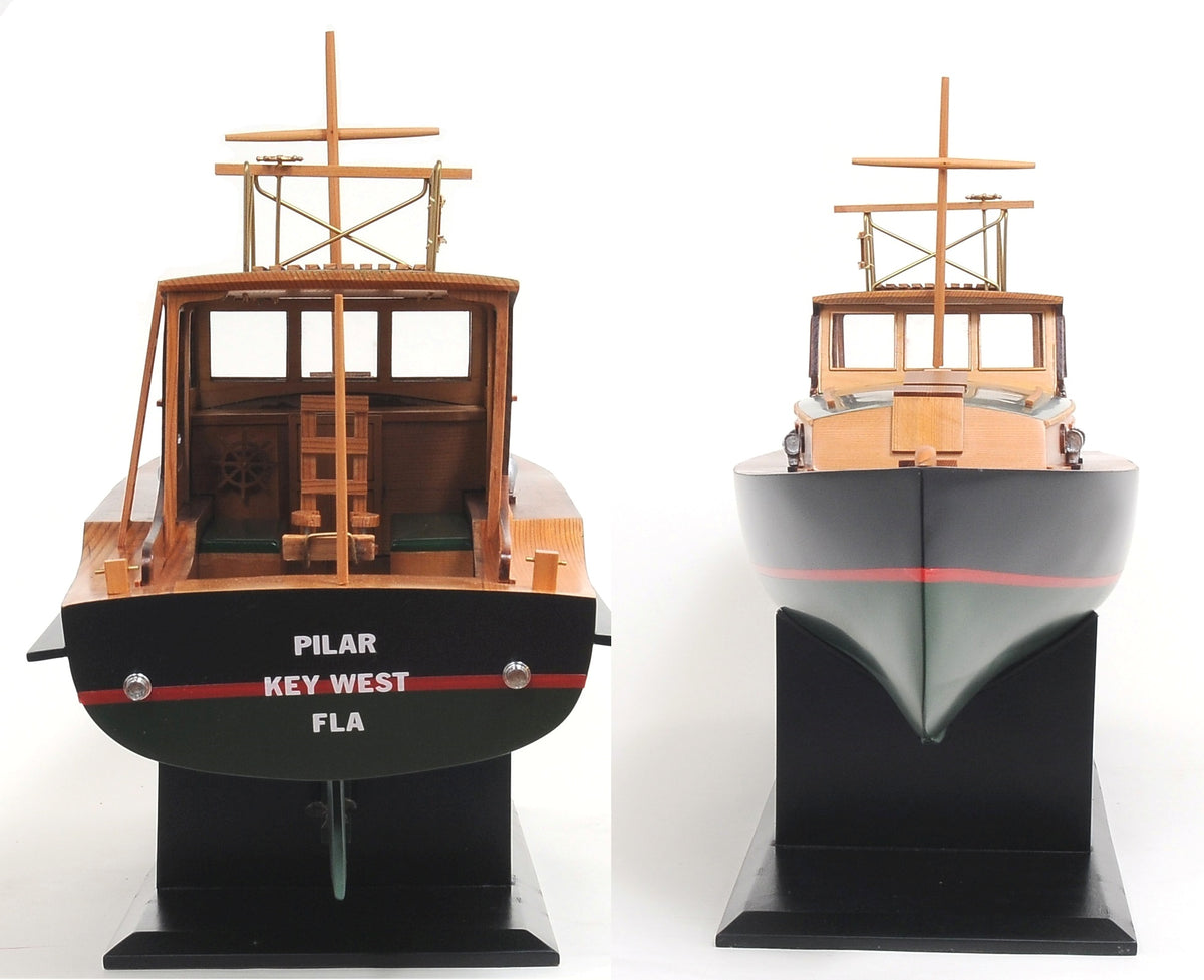  Hemingway? Pilar Fishing Boat Model Display, Home furniture and decor, Old Modern Handicrafts, XoticBrands Home Decor