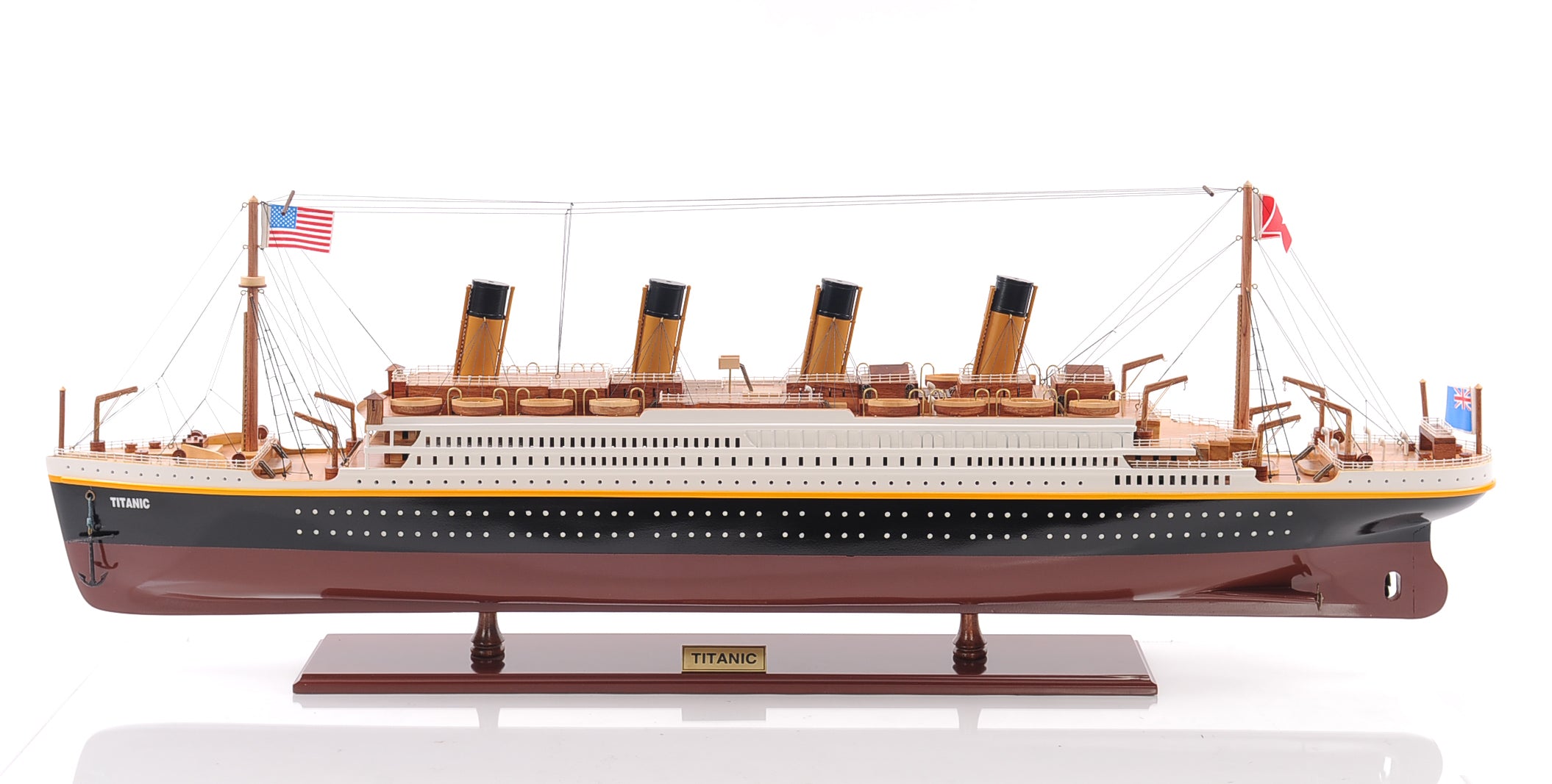  Titanic Painted Medium Model Display, Home furniture and decor, Old Modern Handicrafts, XoticBrands Home Decor
