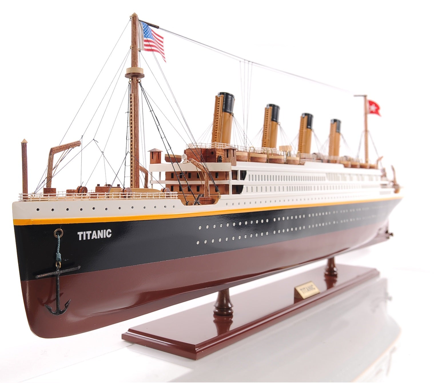  Titanic Painted Medium Model Display, Home furniture and decor, Old Modern Handicrafts, XoticBrands Home Decor