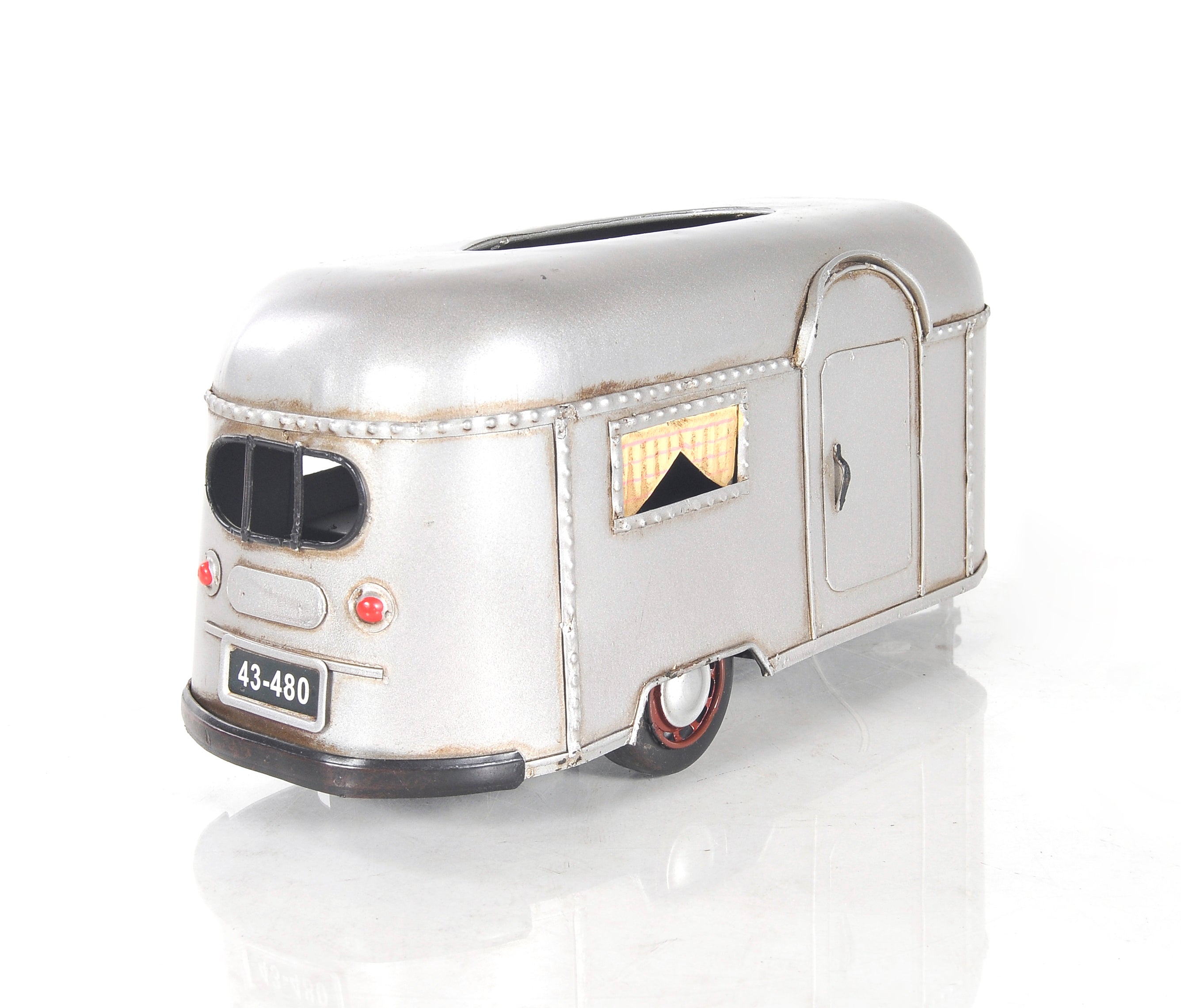  Camping Trailer Tissue Holder Iron Vintage Model, Home furniture and decor, Old Modern Handicrafts, XoticBrands Home Decor