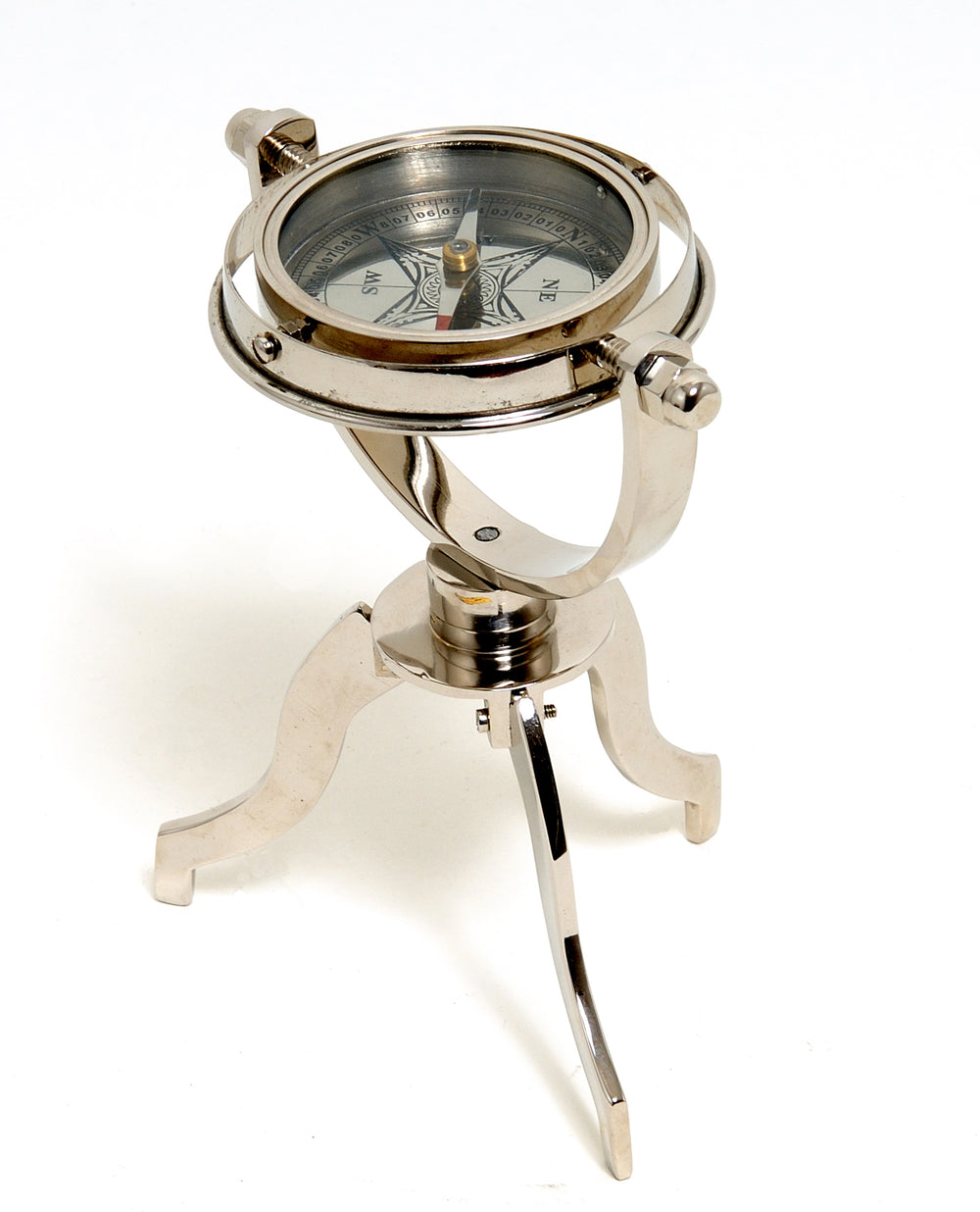  Gimbaled Compass on tristand Model Display, Home furniture and decor, Old Modern Handicrafts, XoticBrands Home Decor