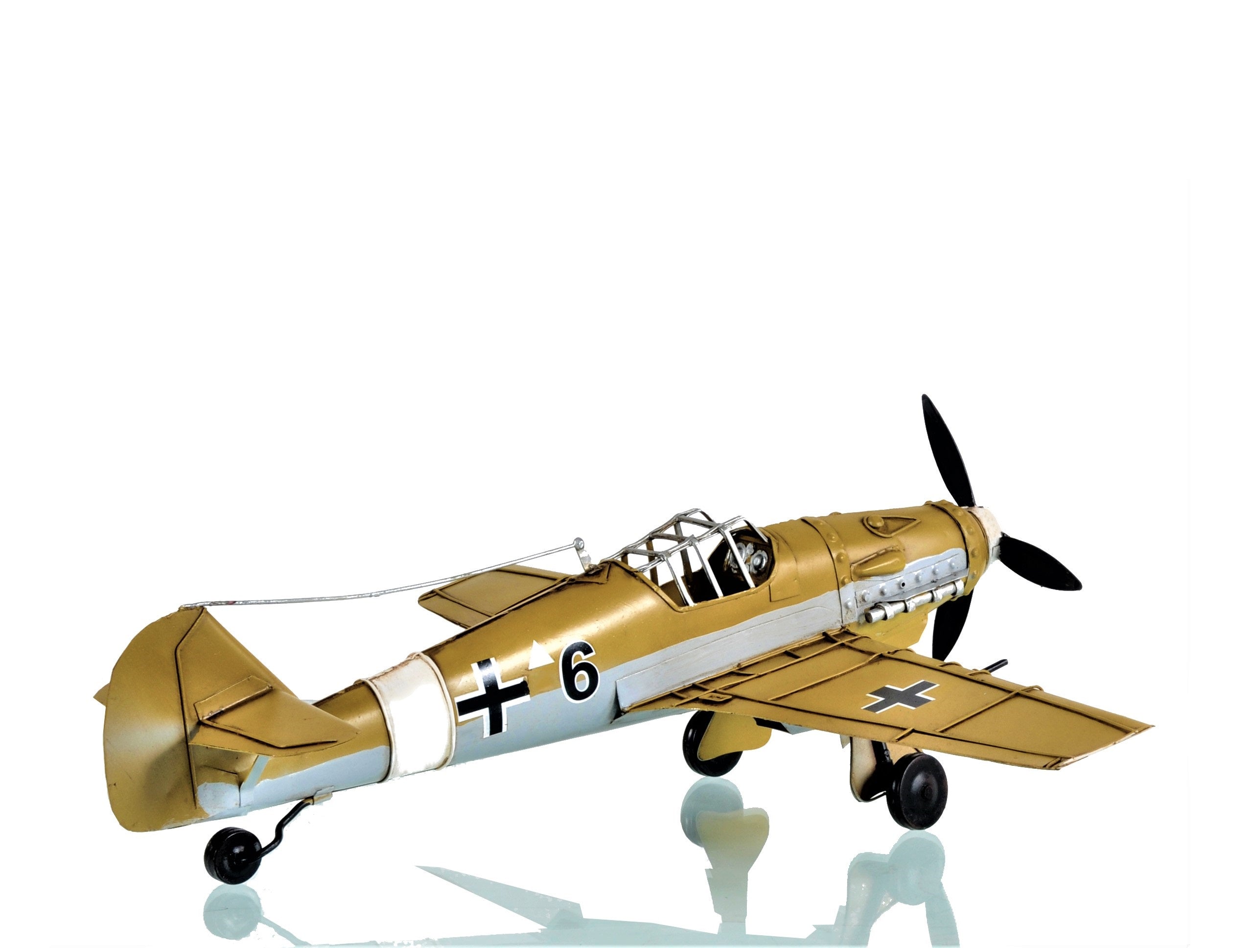  1935 Messerschmitt BF 109 Fighter, Home, Old Modern Handicraft, XoticBrands Home Decor