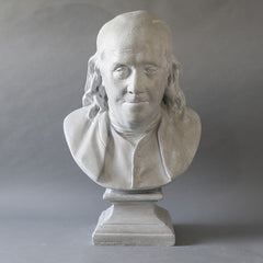  Franklin Bust by Houdon 23 Animal Busts  Sculpture, Home Decor, XoticBrands, XoticBrands Home Decor