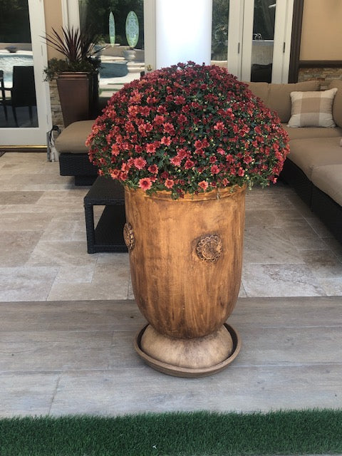 French Anduze Planter Large Garden Display - XoticBrands Home Decor