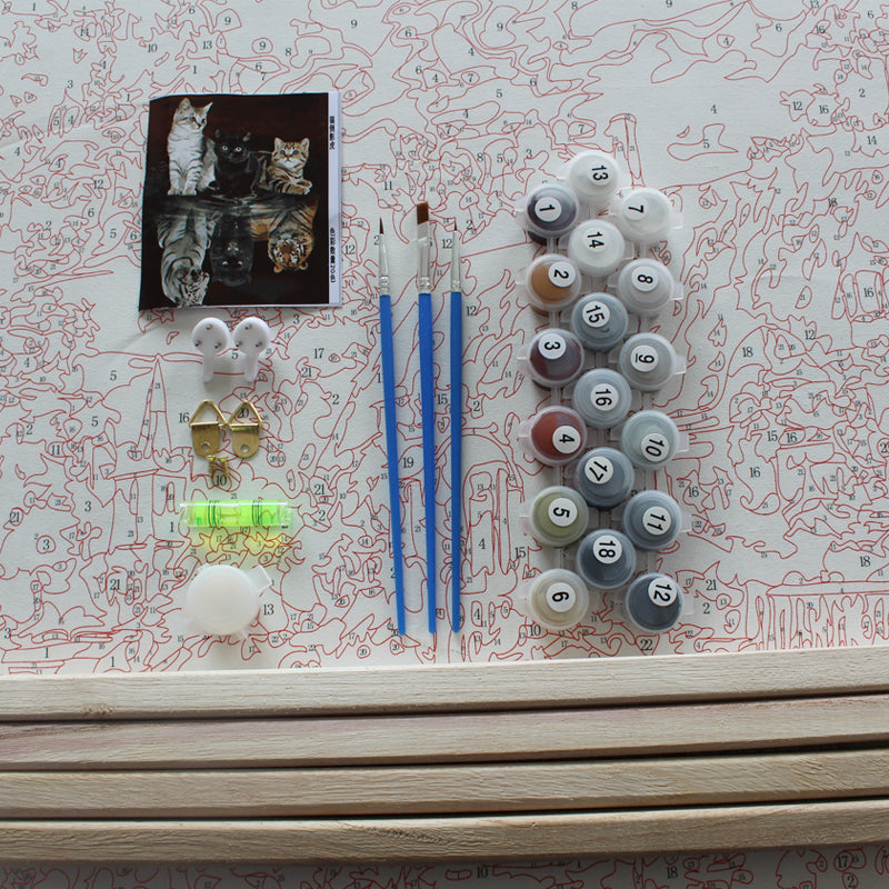 The Cleopatra  - DIY Paint By Numbers - XoticBrands Home Decor