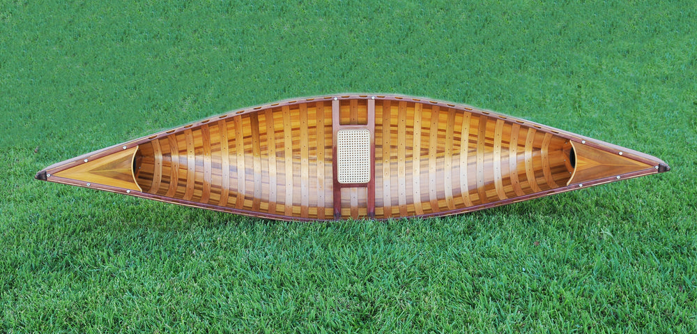  Red Wooden Canoe 10ft With Ribs Curved Bow, Home furniture and decor, Old Modern Handicrafts, XoticBrands Home Decor