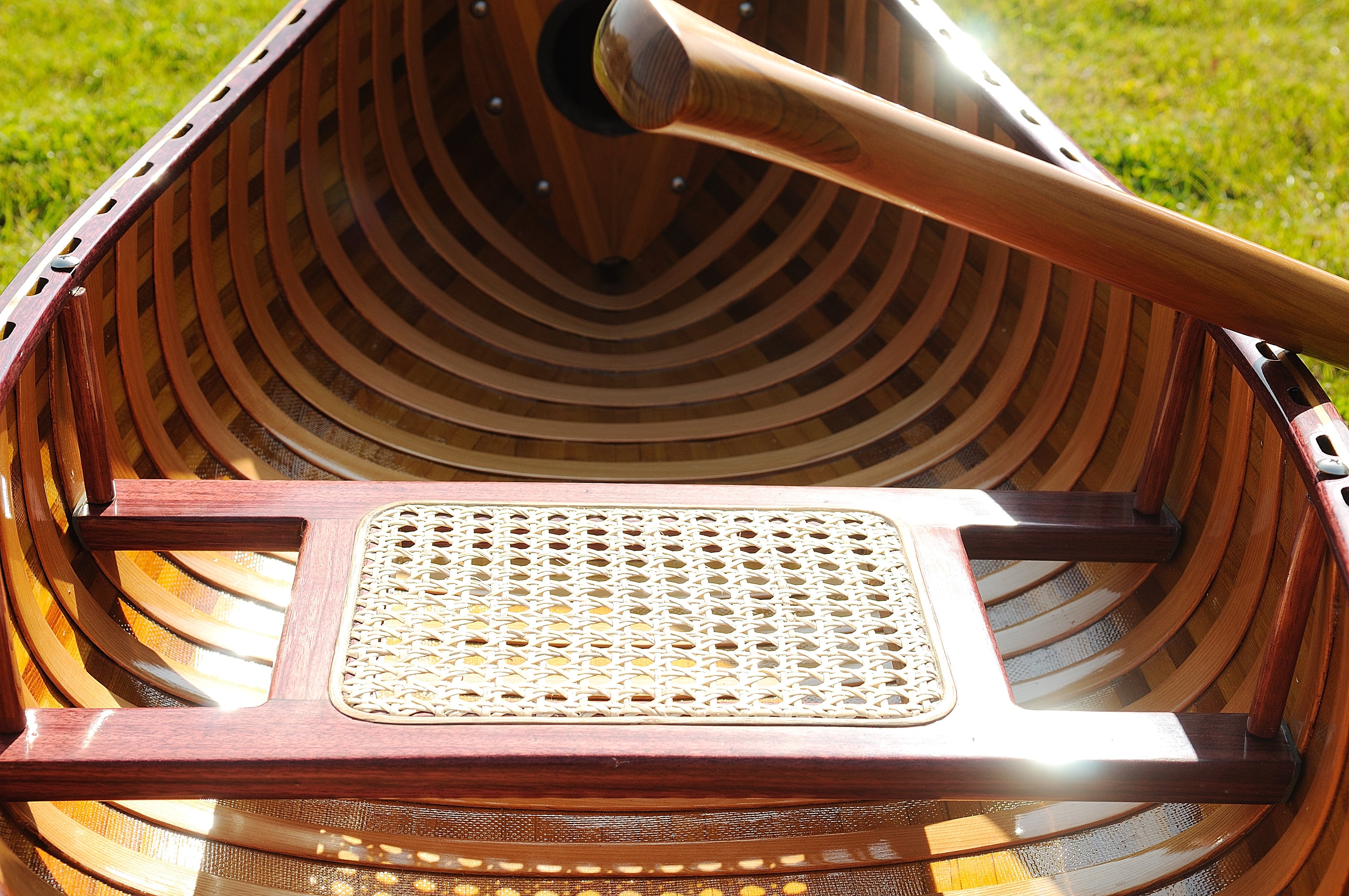  6 ft Wooden Canoe with ribs, Home furniture and decor, Old Modern Handicrafts, XoticBrands Home Decor