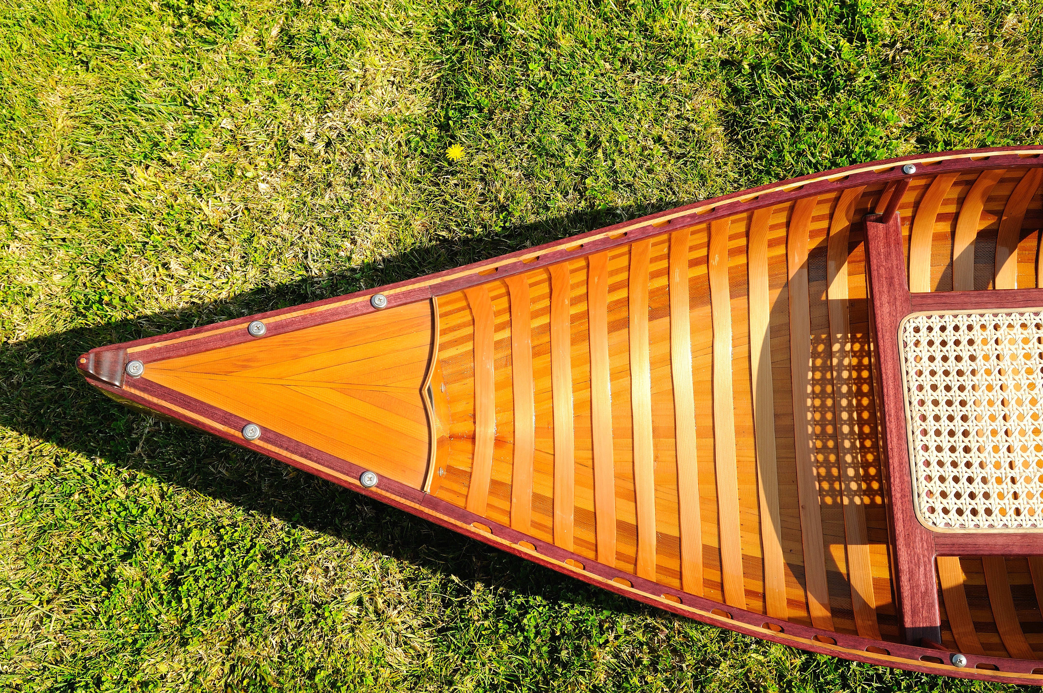  6 ft Wooden Canoe with ribs, Home furniture and decor, Old Modern Handicrafts, XoticBrands Home Decor