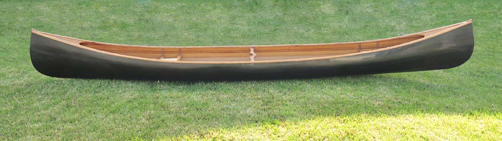  Wooden Canoe Dark Stained Finish 18 ft, Home furniture and decor, Old Modern Handicrafts, XoticBrands Home Decor