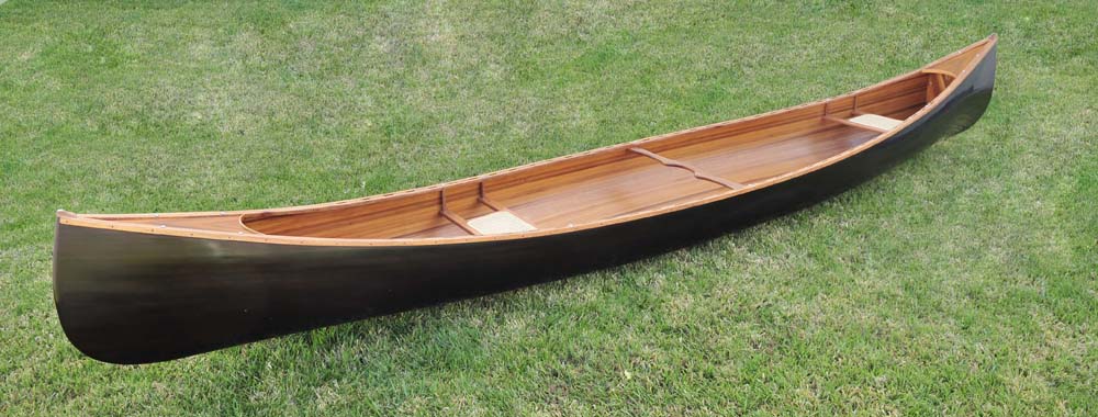  Wooden Canoe Dark Stained Finish 18 ft, Home furniture and decor, Old Modern Handicrafts, XoticBrands Home Decor