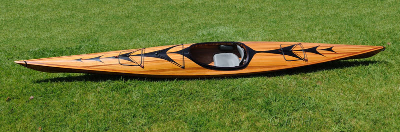  Wooden Kayak with arrows design 17 ft, Home furniture and decor, Old Modern Handicrafts, XoticBrands Home Decor