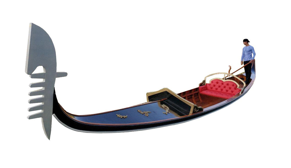  Venetian Gondola Real Boat 36, Home, Old Modern Handicraft, XoticBrands Home Decor