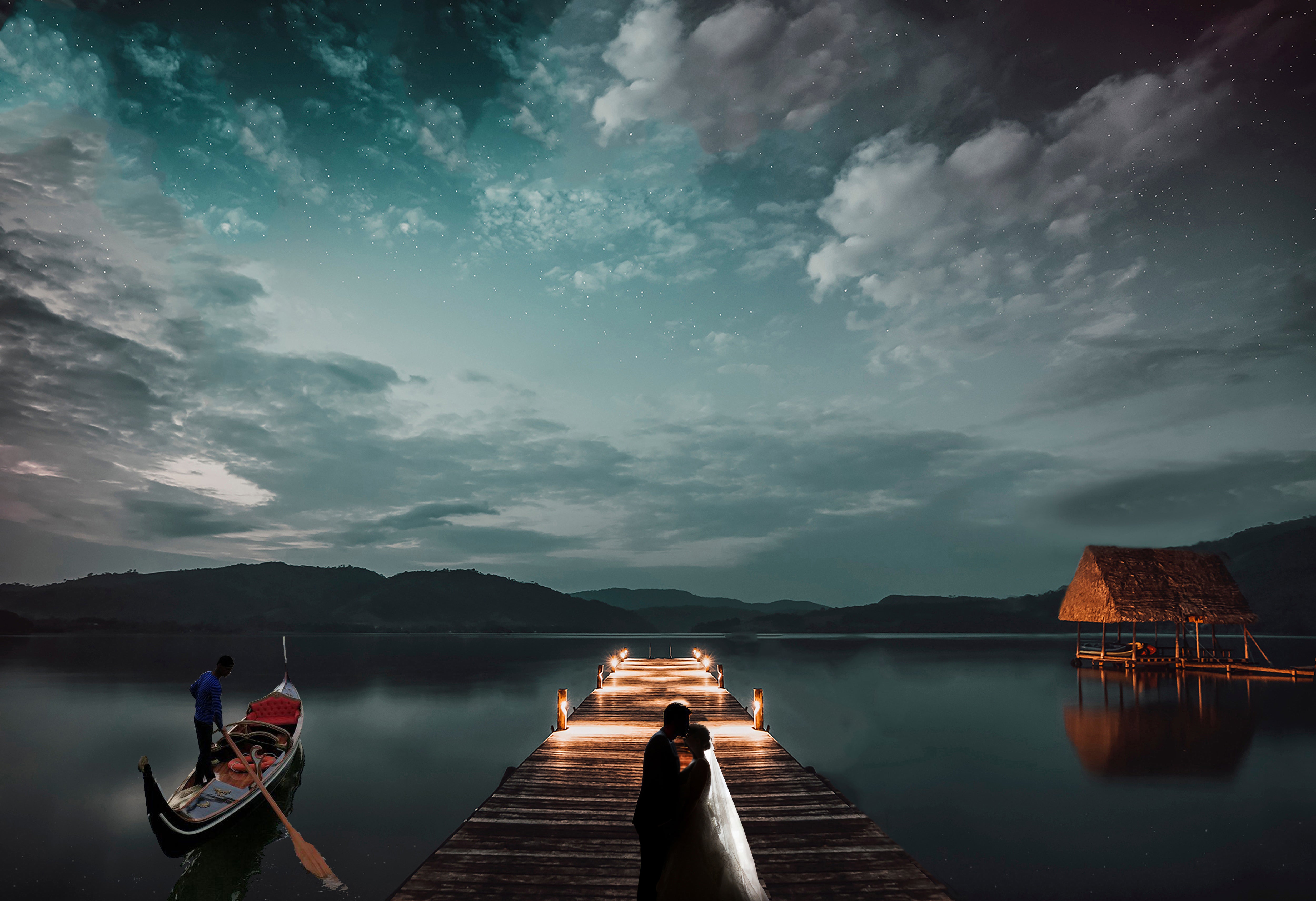  Venetian Gondola Real Boat 36, Home, Old Modern Handicraft, XoticBrands Home Decor