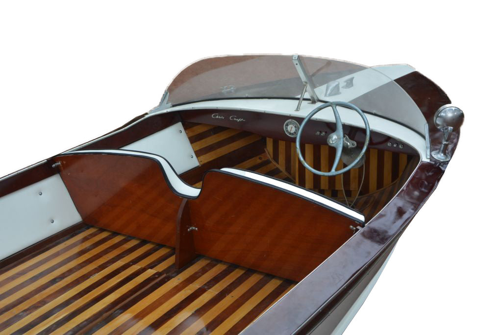  Chris Craft Design Boat 14 Feet, Home, Old Modern Handicraft, XoticBrands Home Decor