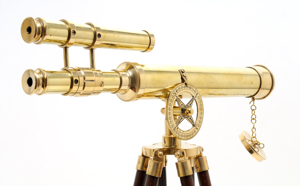  Telescope with Stand- 18 Inch Model Display, Home furniture and decor, Old Modern Handicrafts, XoticBrands Home Decor