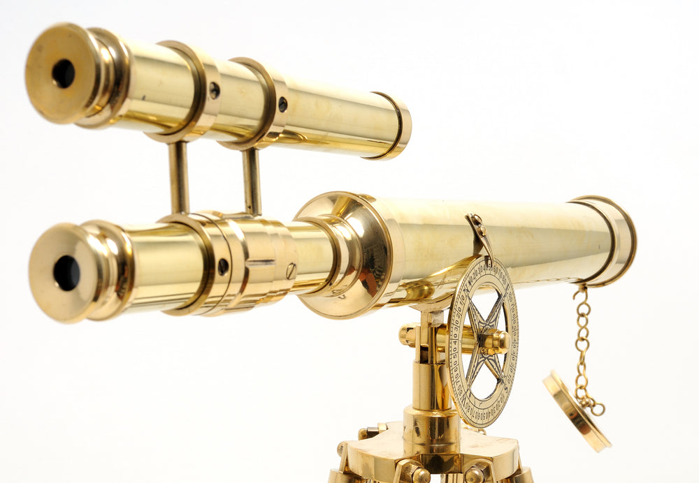  Telescope with Stand- 18 Inch Model Display, Home furniture and decor, Old Modern Handicrafts, XoticBrands Home Decor